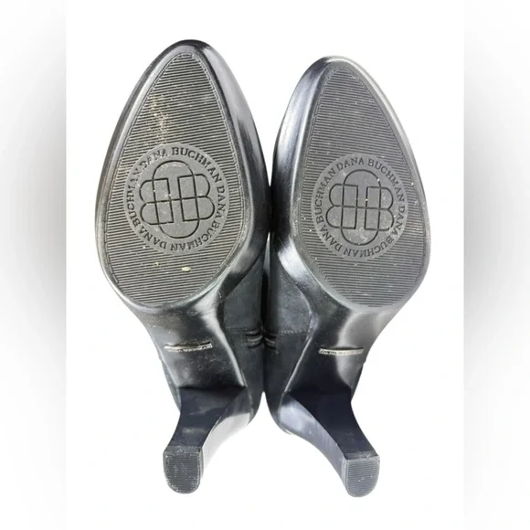 Dana Buchman Women’s Black Cone Heel Knee High Boots | Size 8.5M - Picture 11 of 16